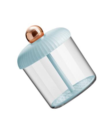 Angoily Sparkling Bottle Facial Cleanser Hand Wash Dispenser Facial Tool Cleaning Soap Foaming Cleaner Facial Whip Face Cleaners Bubble Maker Face Soap Vessel Tools Detergent Perfect Abs 10.50X7.80X7.80CM Blue