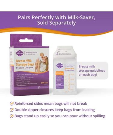 Fairhaven Health Milkies Milk-Saver | Breastfeeding Essential for Milk Storage - Buy Online on GoSupps.com