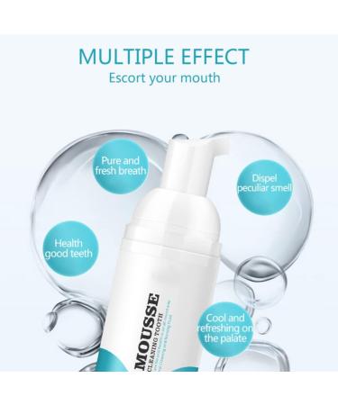 Allouli Teeth Mousse Foam Toothpaste | Teeth Whitening Stain Removal & Fresh Breath - Shop Now! - Buy Online on GoSupps.com