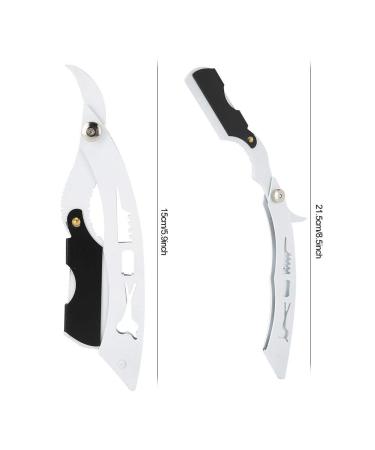 Buy Professional Barber Razor - Retro Foldable Men s Beard Razor with Blade Holder - International Shipping Available - Buy Online on GoSupps.com