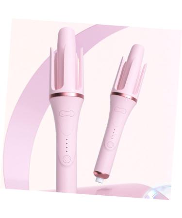 SOESFOUFU Fully Automatic Hair Curling Iron Hair Curler Curling Wand Nylon Pink - Buy Online on GoSupps.com