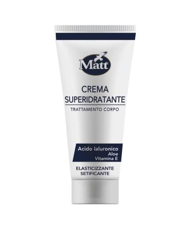 Matt Matt - Super-Hydrating Body Cream - Moisturizer for Dry Skin with Hyaluronic Acid Aloe and Vitamin E - 200 ml