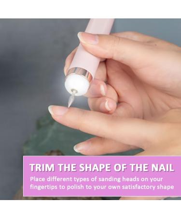 Electric Nail Sander Nail Drill Sander Set Quiet and Portable with 5 Interchangeable Tools Mini Manicure Art Pen Tools for Gel Removing - Buy Online on GoSupps.com
