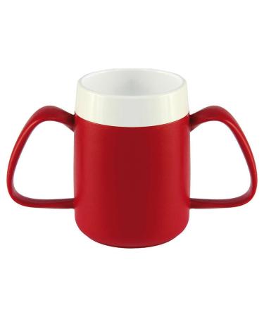 NRS Thermo Safe 2 Handled Mug - Red/White