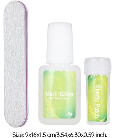 Ingrown Toenail Correction Treatment Kit Elastic Toe Nail Straightener Patch with Nail File Glue Ingrown Toenail Correction Strips Brace Kit Toenail Correction Patches Recover Clips - Buy Online on GoSupps.com