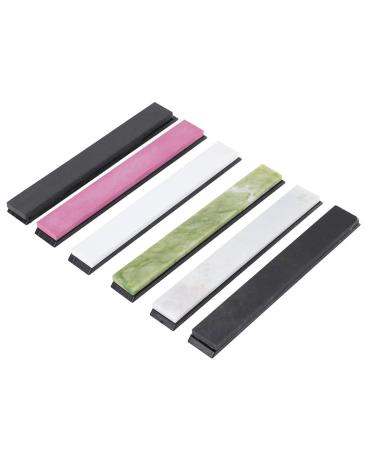 Whetstone Set 6 Pieces 800-10000 Grit Whetstone Set Knife Grindstone Oil Stone Sharpener for Kitchen Tools