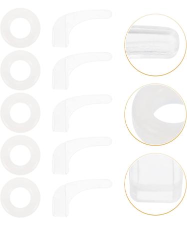Doitool 600-Part Clear Glasses Frame Set | Round Glass Holders & Silicone Ear Handles | Portable & Durable | Ideal for Daily Use - Buy Online on GoSupps.com