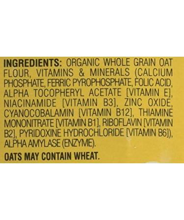 Earth's Best Oatmeal Cereal (12x8 Oz) - Buy Online on GoSupps.com