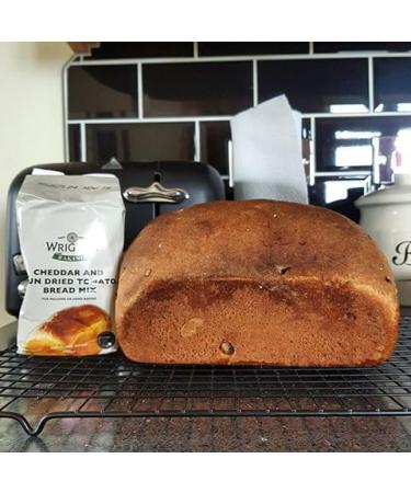 Wright's | Cheddar & Sundried Tomato Bread Mix 500g | For machine or hand baking | Baking success guaranteed | Suitable for vegetarians - Buy Online on GoSupps.com