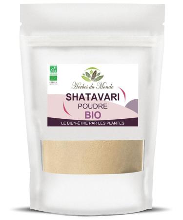 Herbes du Monde - Poudre de Shatavari BIO 200g: L Alli du Bien- tre F minin Certifi e AB Soutien Hormonal & Fertilit Vitalit Sant Reproductive Naturelle Qualit Sup rieure 100% Pure & V gane