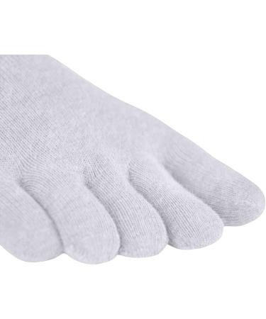 Knitido Track & Trail Ultralite Fresh Toe Sock Sneakers Unisex 35-38 - Lightweight White Footwear for Comfort & Style - Buy Online on GoSupps.com