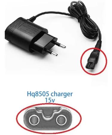 High-Quality Razor Charging Cable | 15V Electric Shaver Power Supply Charger - International Shipping - Buy Online on GoSupps.com