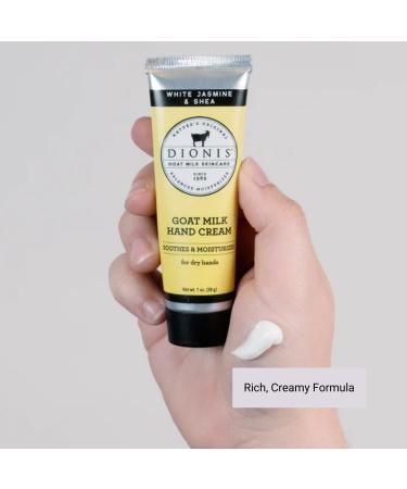 Dionis Goat Milk Holiday Hand Cream Gift Set - Pear, Vanilla, Lavender, Jasmine, Shea, Sugarberry - 1oz Mini Lotions - Buy Online on GoSupps.com