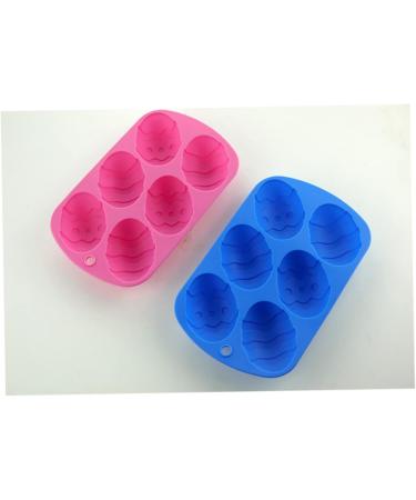 OUNONA 2pcs Jelly Filled Candy Easter Party Cake Easter Dessert Mould Easter Candle Jelly Soap Easter Party Favors Shot Mold Silicone Molds Silicone Fondant Mold Biscuit Egg 2pcs Blue - Buy Online on GoSupps.com