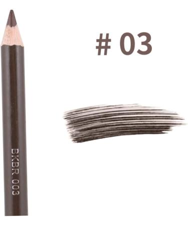 Healeved 4 Pcs Double Head Eyebrow Pencil Black Eyeliner Pen Eyebrown Beauty Eyebrow Pencil Puff Wooden - Buy Online on GoSupps.com