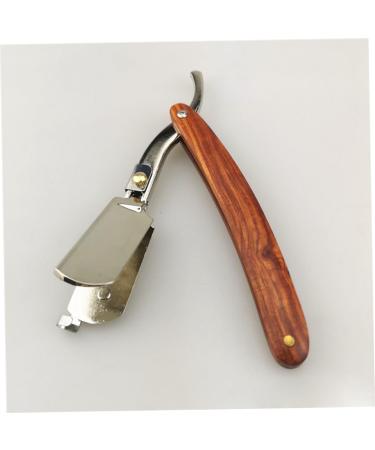 Minkissy Travel Razor Knife for Men | Double-Sided Metal Razor & Bamboo Holder - Safe & Portable Khimar Hijab Hair Cutting Tool - Buy Online on GoSupps.com