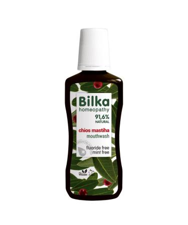 Bilka homeopathy chios mastiha mouthwash natural gum protection mouthwash with plaque reducing effect fluoride -free menthol -free 250ml - Buy Online on GoSupps.com