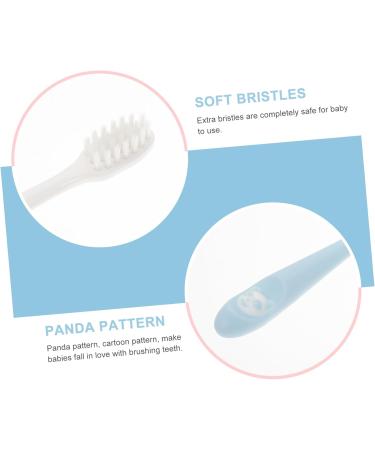 Mobestech 3-Pack Children's Toothbrushes - Soft Bristles for Gentle Cleaning | Toddler-Friendly Colors | Household Cleaning Devices - Buy Online on GoSupps.com