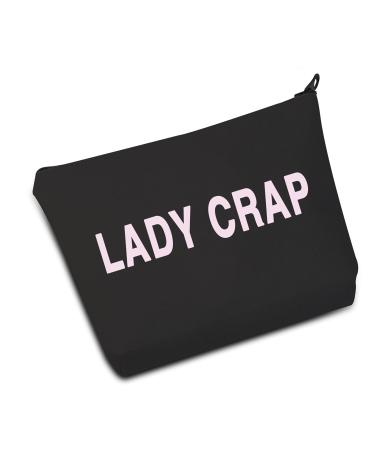 JXGZSO Lady Crap Bag Period Accessory Bag Tampon Sanitary Towel Moon Cup Pouch Gift For Woman (Lady Crap B)