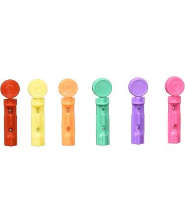Microlet Colored Lancets 100 Each (2 pack) - Blood Glucose Testing Supplies - Buy Online on GoSupps.com