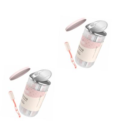 Healvian 60 STK Delivery toothbrush Tools for tongue cleaning sensitive toothbrush baby toothbrush toothbrush tools for oral care security gauze disposable cleaning rod