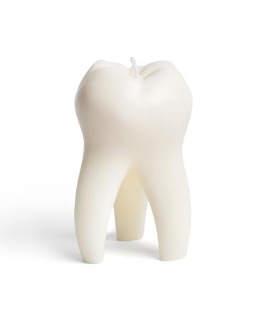 GroBro7 tooth can -danish pastel fragrance room decoration natural soy wax vanilla incense sticks aromatherapy tooth gift for desk festival party houseewarming poison (milky) - Buy Online on GoSupps.com