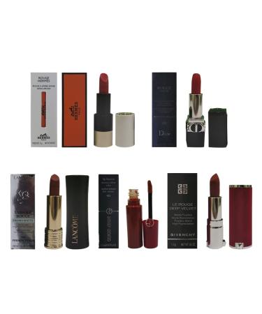 5Pcs Lipstick Samples Mini Lipstick Set for Women Designer Lipstick Sample Gift Set Makeup Kit Pack of 5