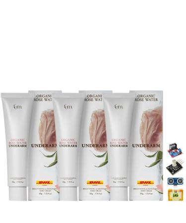 FEM Organic Rose Water Lavender Rosemary 1.76 FL.OZ. Moisture Nourish Natural Smooth Skincare (of 3) By Thaigiftshop Get Free Tomato Facial Mask