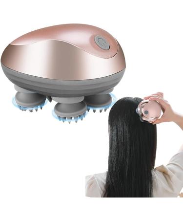 Zoydp Electric Head Massage Device - Waterproof IPX7 4 Massage Heads 3 Modes - Scalp & Full Body Massage for Hair Growth & Stress Relief - Buy Online on GoSupps.com