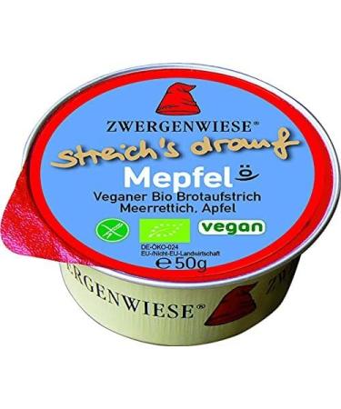 Dwarf Meadow Brot Spread - 6 Vegan & Gluten-Free Varieties (2x50g) | Papayango Wild Garlic Meffel Basilitom Bruschesto - Delicious International Snack - Buy Online on GoSupps.com