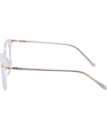 Buy Firmoo Blue Light Blocking Glasses for Men & Women - Oversized Round Clear Computer Glasses to Reduce Eye Strain & Anti-Glare Protection - Buy Online on GoSupps.com