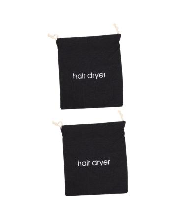 Didiseaon 2pcs Hair Dryer Storage Bag Travel Makeup Bag Makeup Bags Curling Iron Travel Bag Miss Pouch Manager
