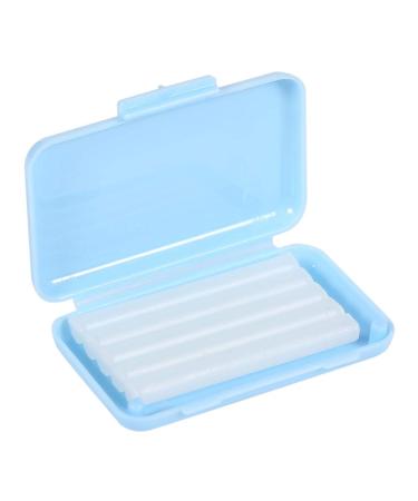 Dental care wax 10 colors anti-icing oral care tooth correction fruit aroma relief special protection braces for braces (blue)