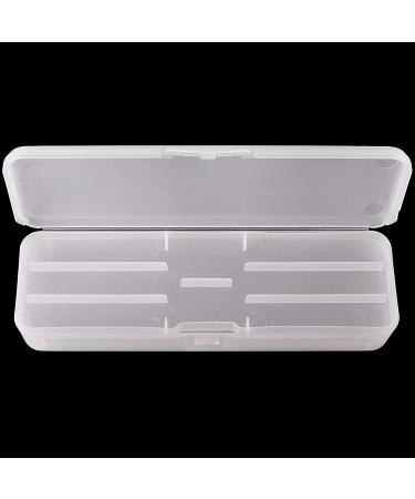 Beauticom Double-Layer Personal Storage Case for Nail Art Pens, Brushes, and Tools (Frosted White) - Buy Online on GoSupps.com