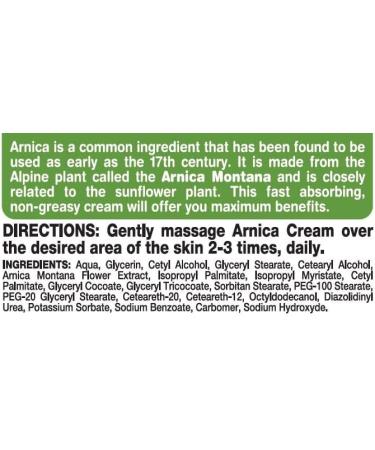 OLLOIS Arnica Cream 4oz for Joint & Muscle Soreness - Buy Online on GoSupps.com