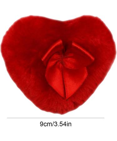 Baby Powder Puff | Bowknot Heart Powder Puff Long-haired Powder Puff for Body Powder Body Powder Puff Body Powder Puff for Women - Buy Online on GoSupps.com