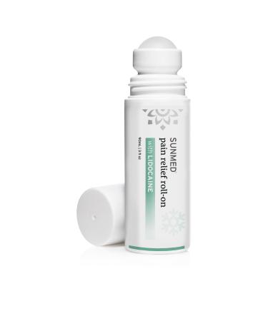 Lidocaine 4% Roll-On Pain Relief - Topical Hemp Oil Extract Rub for Targeted Discomfort Relief - Portable Recovery Product for Athletes