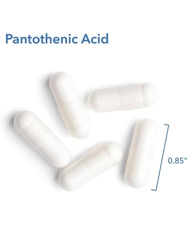 Pantothenic Acid (Vitamin B5) - 90 Vegetarian Capsules - Supports Cellular Energy & Adrenals - Allergy Research Group - Buy Online on GoSupps.com