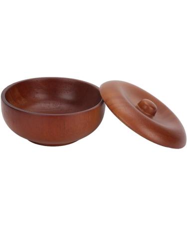 Pongna's Durable Wooden Shaving Brush Bowl | Large Ceramic Shaving Soap Cup for Men | Premium Razor Cup for Manual Shaving - Buy Online on GoSupps.com