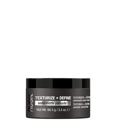 RUSK TEXTURIZE + DEFINE Semi-Matte Pomade, 3.4 Oz