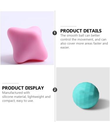 Shop Lurrose Silicone Fascia Massage Balls for Back Relief & Full Body Relaxation - Acupunctive Foam & Gel Massage Tools - Buy Online on GoSupps.com