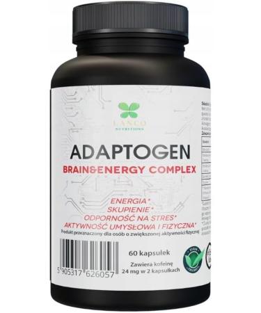 Lanco Nutritions Adaptogen Dietary Supplement 60 Capsules - Buy Online on GoSupps.com