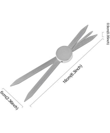 Buy Pohove Eyebrows Template Ruler - Precision Microblading & Eyebrow Mapping Tool | Stainless Steel Fibonacci Caliper for Perfect Eyebrow Balance - Buy Online on GoSupps.com