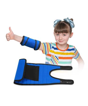 Elbow Splint Immobilizer Child Elbow Brace Arm Support for Ulnar Nerve Entrapment Cubital Tunnel Syndrome Brace for Sleeping Tendonitis Women Pediatric Elbow Support Pain Arm Night Splint Kids (Small)