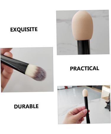 Housoutil Double-ended Makeup Brush Facial Tools Double Ended Blending Sponge Concealer Brush Makeup Supplies Makeup Sponges Mushroom Puff Plastic Miss Double Head Makeup Powder - Buy Online on GoSupps.com