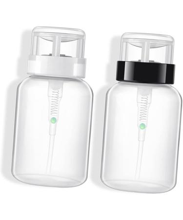  Beavorty Beavorty Pressure Pump Bottle Remover Set of 6 200ml Plastic Bottles with Lockable Caps for Liquid Storage - Buy Online on GoSupps.com