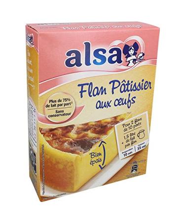 Alsa - Flan Pâtissier 360G - Lot De 4 - Prix Du Lot - Livraison Rapide En France Métropolitaine Sous 3 Jours Ouverts