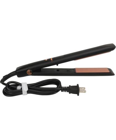 Shop Safe & Adjustable Black Hair Straightener | 110-240V Wide Voltage Auto Shut Off - Perfect for Home & Salon Use - Buy Online on GoSupps.com