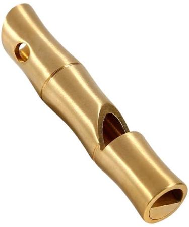 VGEBY 2Pcs Mini Survival Brass Whistles for Camping Hiking - Loud Signal Whistles - Buy Online on GoSupps.com
