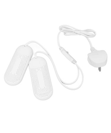 Shoe Dryer Portable Shoe Dryer 3 Speed 360 Degree Drying High Temperature Resistance Circular Design Porous Structure for Snowy Day (1600W UK Plug 220 240V)